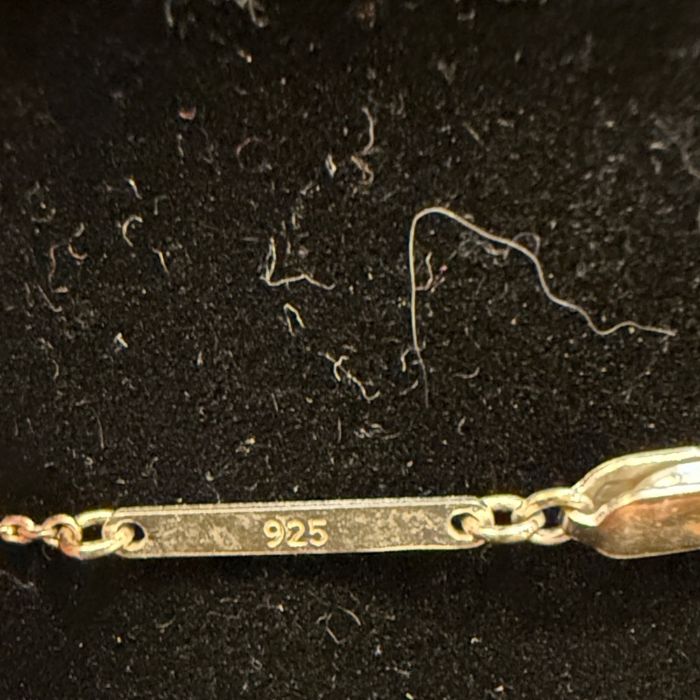 Kendra Scott Silver Fine Jewelry Collection “J” Initial Necklace - Picture 3 of 7